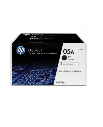 Toner HP 05A Black Dual Pack | LaserJet P2035