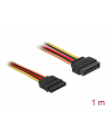 Delock Przedłużacz SATA POWER (15 PIN M/F) 1M - nr 15