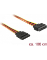 Delock Przedłużacz SATA POWER (15 PIN M/F) 1M - nr 20