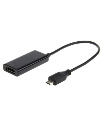 ADAPTER MHL(M)->HDMI(F)+USB MICRO(BF)(5PIN) 16CM GEMBIRD