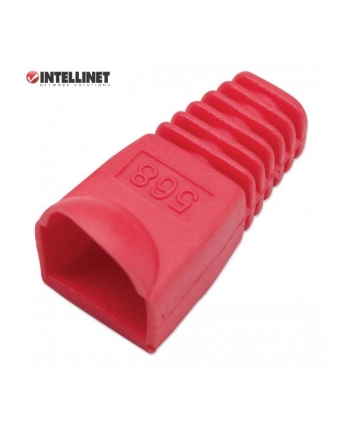 Intellinet Network Solutions Intellinet Osłonka na wtyk RJ45, opakowanie 10 sztuk, czerwona nr 1