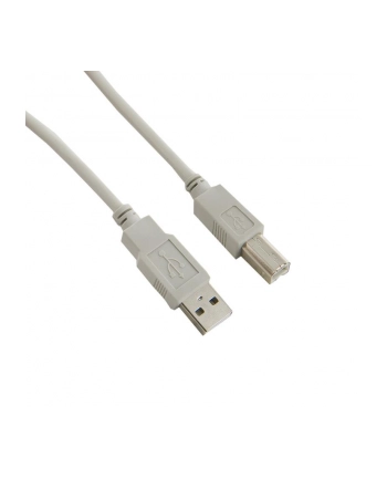 4World Kabel USB 2.0 typu A-B M/M 5m szary nr 1