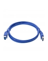 Delock kabel USB 3.0 AM -> USB 3.0 BM, 1m, blue - nr 10