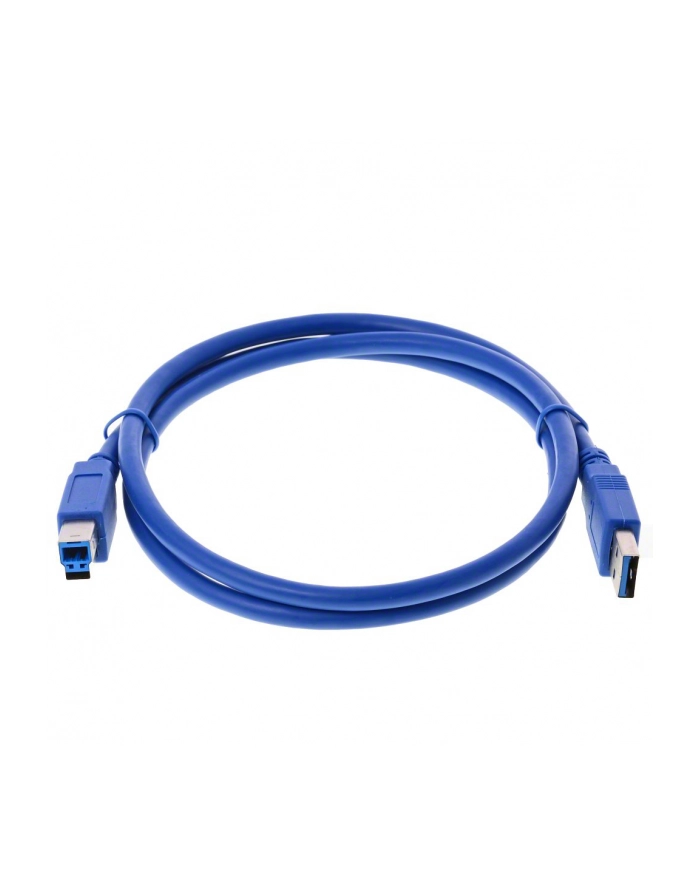 Delock kabel USB 3.0 AM -> USB 3.0 BM, 1m, blue główny