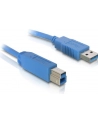 Delock kabel USB 3.0 AM -> USB 3.0 BM, 1m, blue - nr 12
