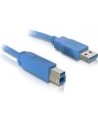 Delock kabel USB 3.0 AM -> USB 3.0 BM, 1m, blue - nr 18
