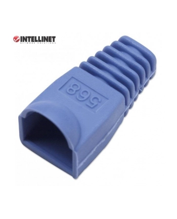 Intellinet Network Solutions Intellinet Osłonka na wtyk RJ45, opakowanie 10 sztuk, niebieska
