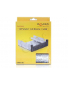 Delock ramka instalacyjna 5.25 do montażu wąskiego napędu 1 x 5.25 + 1 x 2.5/3.5 - nr 6