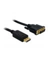 Delock kabel Displayport (M)->DVI-I(M) 24+1PIN 2m gold - nr 6