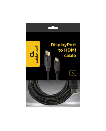 Gembird kabel DISPLAYPORT (M) -> HDMI (M) 3m