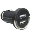 Delock ładowarka adapter napięcia zapalniczka 12V/24V -> 2 x USB, Black - nr 12