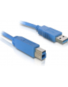 Delock kabel USB 3.0 AM -> USB 3.0 BM, 1m, blue - nr 12