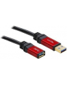 Delock przedłużacz USB 3.0 AM-AF, 1m, black, Premium - nr 30
