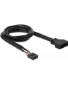 Delock kabel USB 2.0 płyta główna (F) > USB 3.0 płyta główna (M), 0.3m - nr 28