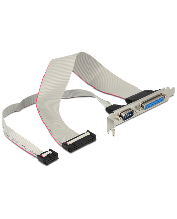 Delock gniazdo LPT (parallel) na śledziu + COM 9PIN nr 2