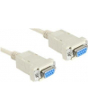 Delock kabel transmisyjny Null Modem 9F/9F RS232, 3m - nr 26