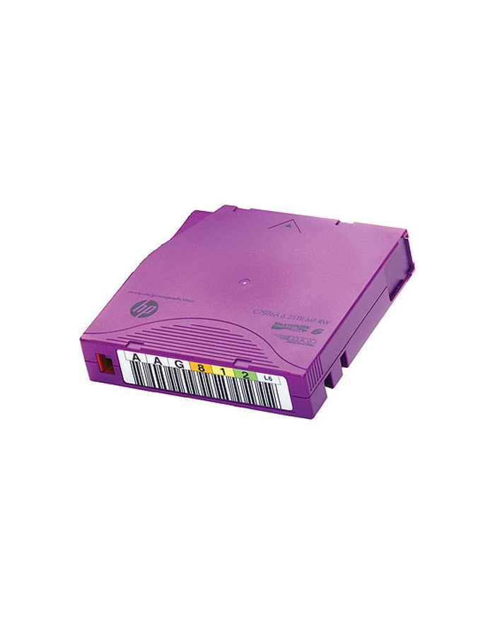 Taśma HP LTO-6 Ultrium 6.25 TB MP RW Non Custom Labeled Data Cartridge | 20 szt. główny