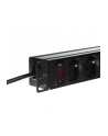 Netrack listwa zasilająca 10'' 1U, 230V/16A, 4xE, ALU - nr 4