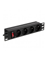 Netrack listwa zasilająca 10'' 1U, 230V/16A, 4xE, ALU - nr 9