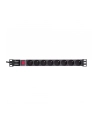 Netrack listwa zasilająca 19'' 1U, 230V/15A, 8xE, ALU - nr 4