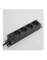 Netrack listwa zasilająca 10'' 1U, 230V/16A, 4xE, ALU - nr 1