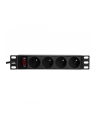 Netrack listwa zasilająca 10'' 1U, 230V/16A, 4xE, ALU - nr 5