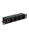 Netrack listwa zasilająca 10'' 1U, 230V/16A, 4xE, ALU - nr 9