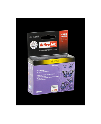 ActiveJet ACJ tusz Brother LC123 Yellow            AB-123YN nr 1