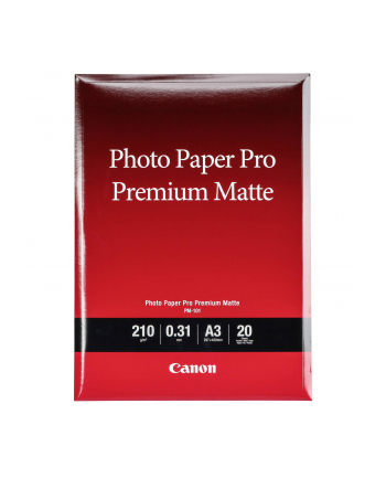 Papier Canon PM-101 Photo Premium Matte | A3 | 20ark nr 2