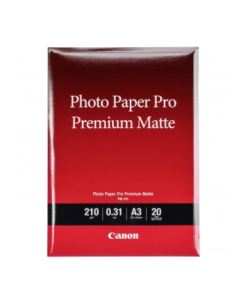 Papier Canon PM-101 Photo Premium Matte | A3 | 20ark nr 2