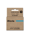 TUSZ ACTIS BROTHER LC123C CYAN 15ml  /KB-123C - nr 7