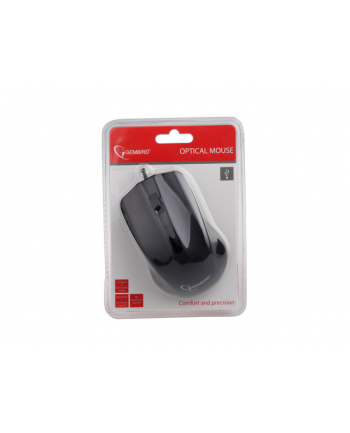 Gembird mysz optyczna USB, 1200 DPI, USB, czarna