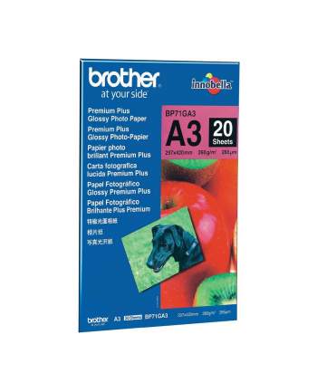 Papier Brother A3 Glossy 260g/m2,20 ark. nr 2