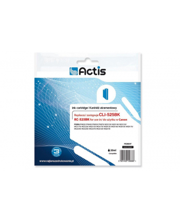 ACTIS ACS tusz do Canon PGI-525Bk (WITH CHIP) KC-525Bk