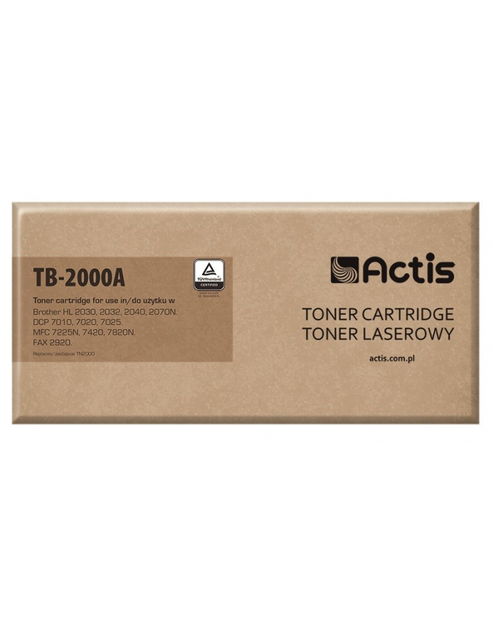 Actis toner Brother TN2000 TN2005 New 100% TB-2000A główny