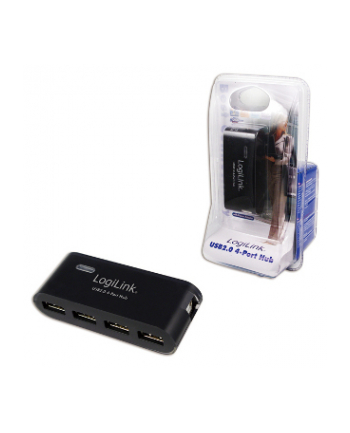 HUB USB 4-portowy z zasilaczem - LogiLink