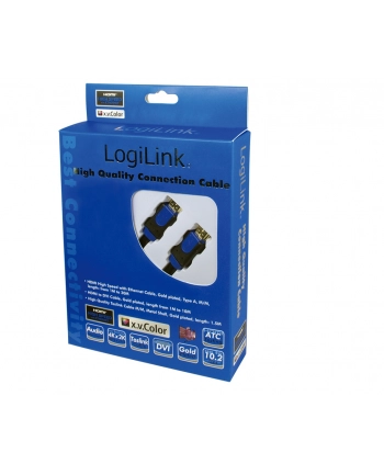 Kabel HDMI High Speed z Ethernet, 1 m - Logilink nr 2