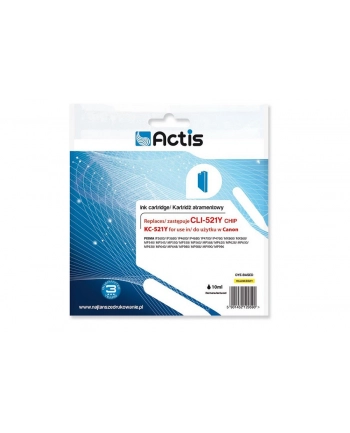 Actis tusz Canon CLI-521Y  (CHIP) KC-521Y nr 1