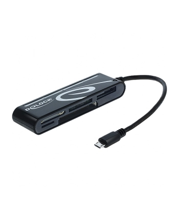 Delock czytnik kart Micro USB OTG z 6 gniazdami nr 1