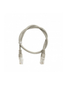 Patch cord 0,5m UTP 5e szary - nr 1