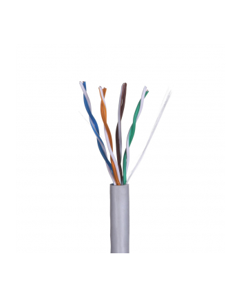 Q-LANTEC UTP drut cat5E 24AWG 305m  KIU5PVC305NC