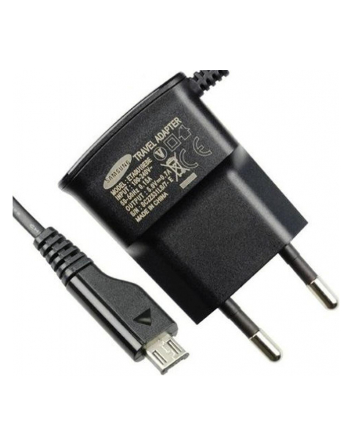 SAMSUNG CHARGER MICRO USB ETAOU10EBECSTD główny