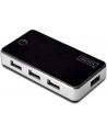 Hub USB 2.0 7-portowy, aktywny, czarny, DIGITUS - nr 32