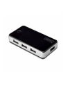 Hub USB 2.0 7-portowy, aktywny, czarny, DIGITUS - nr 44