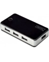 Hub USB 2.0 7-portowy, aktywny, czarny, DIGITUS - nr 45