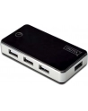 Hub USB 2.0 7-portowy, aktywny, czarny, DIGITUS - nr 50