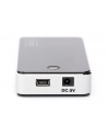 Hub USB 2.0 7-portowy, aktywny, czarny, DIGITUS - nr 60