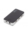 Hub USB 2.0 7-portowy, aktywny, czarny, DIGITUS - nr 62