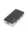 Hub USB 2.0 7-portowy, aktywny, czarny, DIGITUS - nr 63