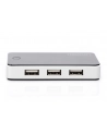 Hub USB 2.0 7-portowy, aktywny, czarny, DIGITUS - nr 64